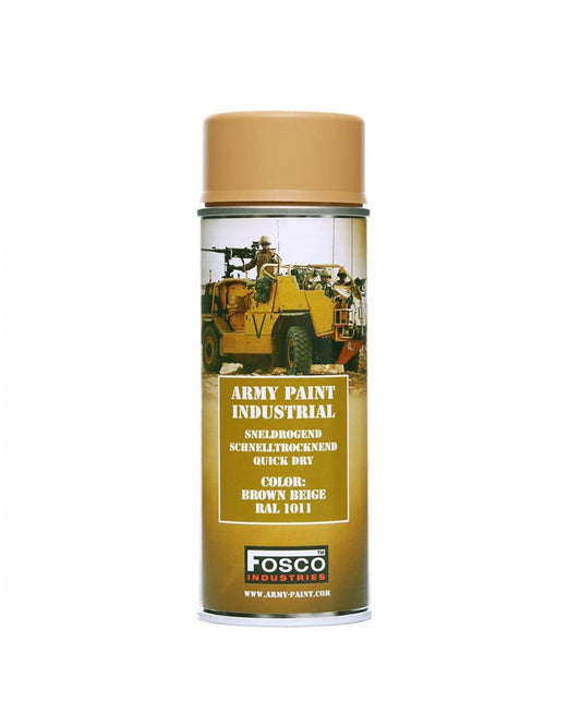 Matte Spray Army Paint 400 ml Brown Beige