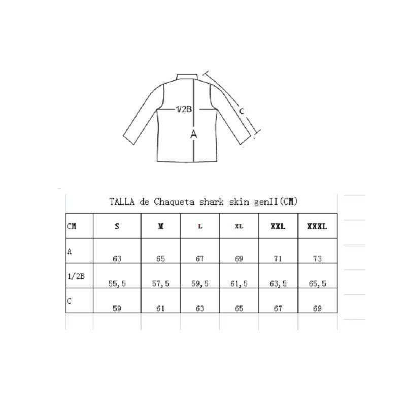 Softshell Gen II Wolf Grey M