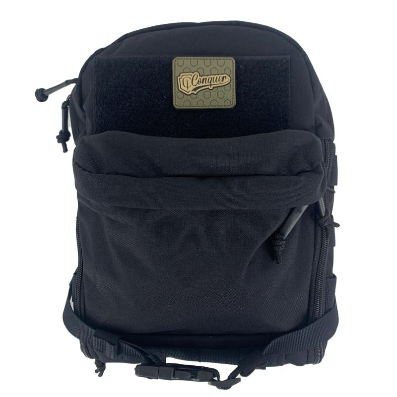 Conquer Molle Backpack Black