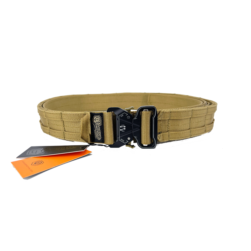 Conquer double Belt 125 Cm TAN