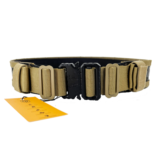 Conquer FL Belt Tan - M