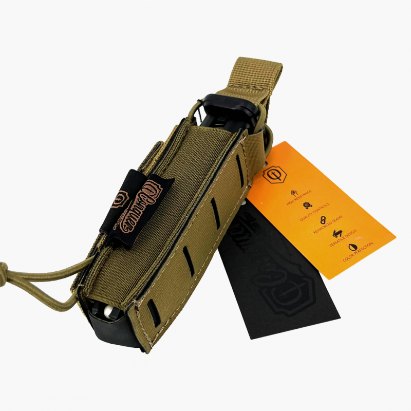 Conquer Simple Pistol mag Pouch CB