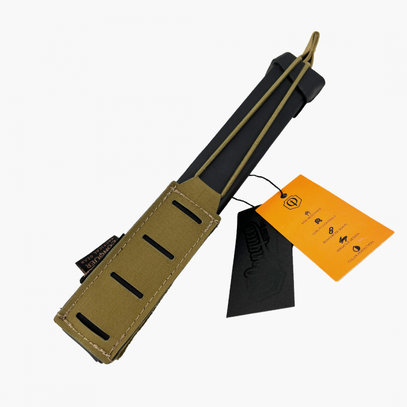 Conquer Simple Pistol mag Pouch CB