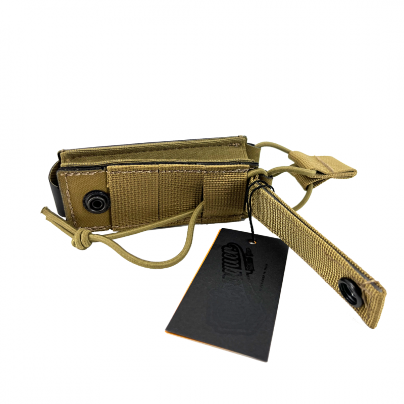 Conquer Simple Pistol mag Pouch BK