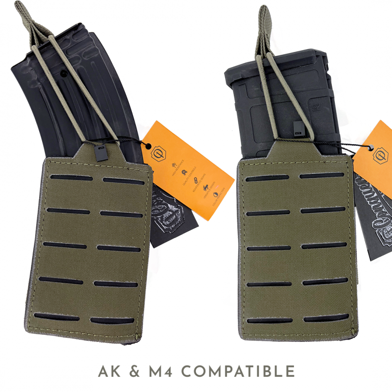Conquer Simple Rifle Mag Pouch Coyote
