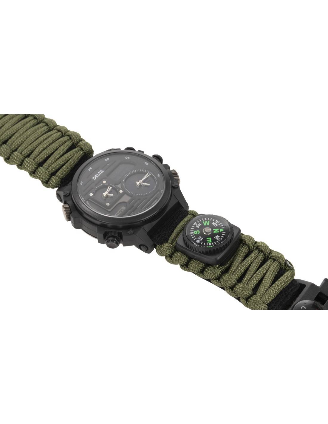 DELTA TACTICS ANALOG AND DIGITAL SURVIVAL WATCH