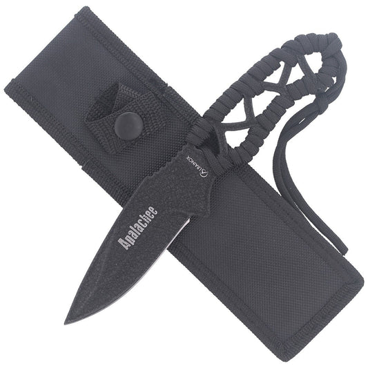 Knife Albinox Apalachee Black 8.3 cm
