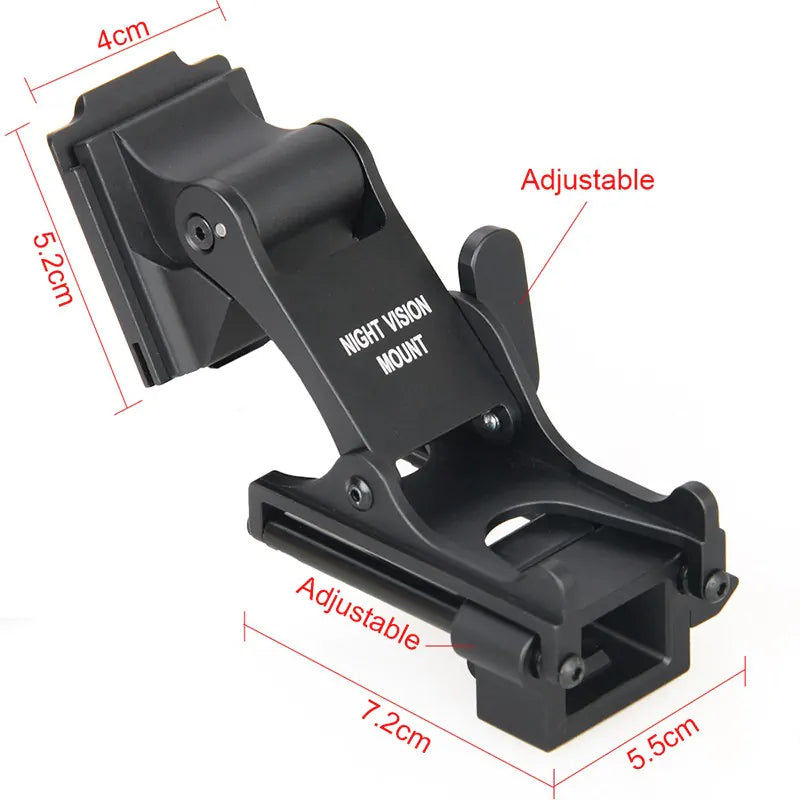 NVG Rhino Arm for Mount Black