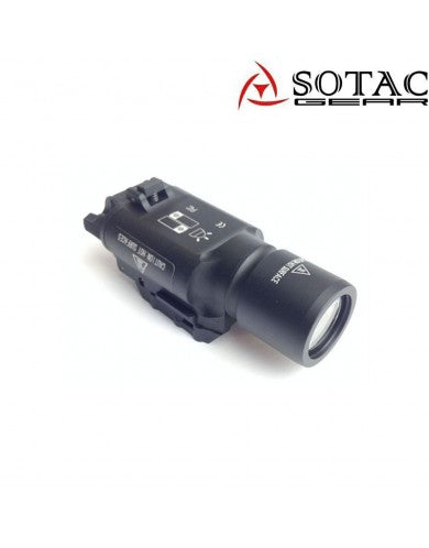 Flashlight X300U Black sotac gear