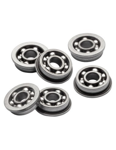 Open Steel Bearings bushings 8 mm ready for extreme mechanical stress