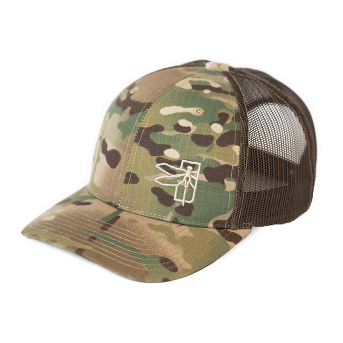 Haley Strategic Snapback Hat Dragonfly Logo Multicam