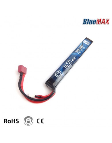 Lipo Battery Deans Connector 7.4v X 1450mah 30c Stick Type Bluemax-power®