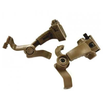 Earmor M16A ARC Helmet Mount for M31/M32 Headset Coyote
