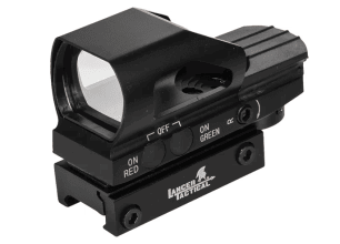 Red &amp; Green dot Reflex Sight 4 Reticles