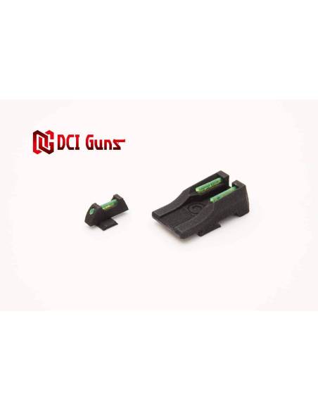 Miras de Fibra Óptica DCI Guns iM para Tokyo Marui Hi-Capa 5.1 GBB
