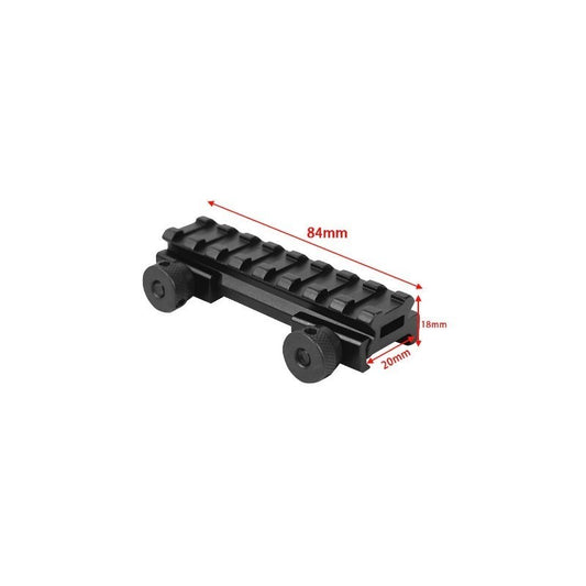 Mount Rail Riser 85MM B