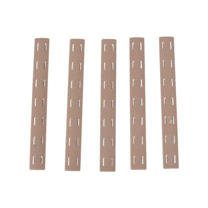MP RAIL PANEL FOR M-LOK 5 PIECES SET DARK EARTH