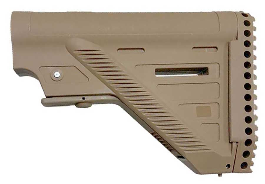 Four Rifle 416A5 style stock for m4 electric gun (dark earth)
