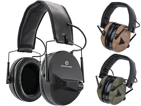 Earmor M30 Hearing Protection Ear-Muff Black