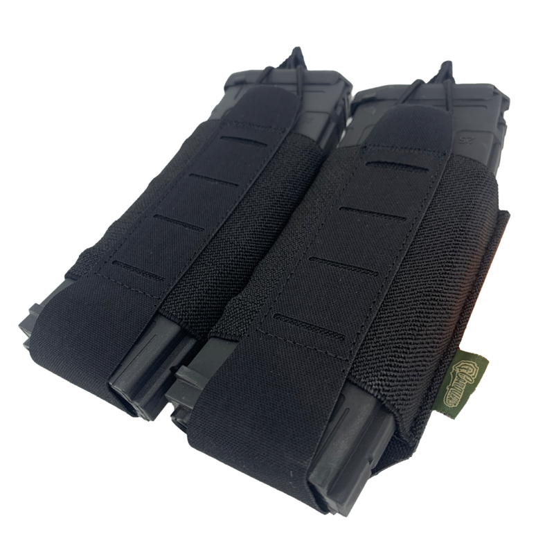 Conquer Tegris Double Rifle Pouch Black