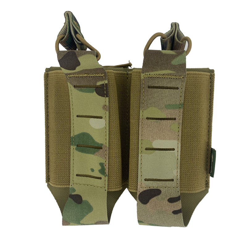 Conquer Tegris Double Rifle Pouch Multicam