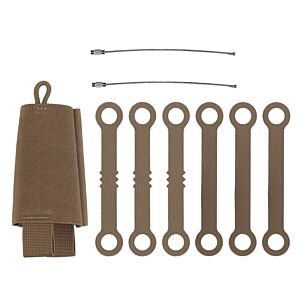 Big Foot - Glow Stick Tactical Pouch and Quick Release Tabs (Tan)