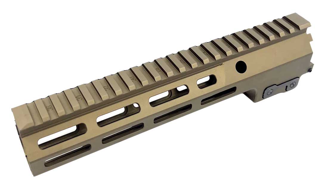 Airsoft Artisan 9.3 inches MK16 style M-LOK handguard (dark earth)
