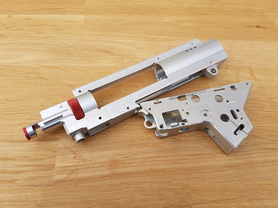 CNC Split Gearbox V2 With int. Hopup Chamber 8MM QSC