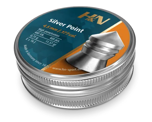 Pellets Silver Point H&N SPORT 4,5 mm / 5,5 mm