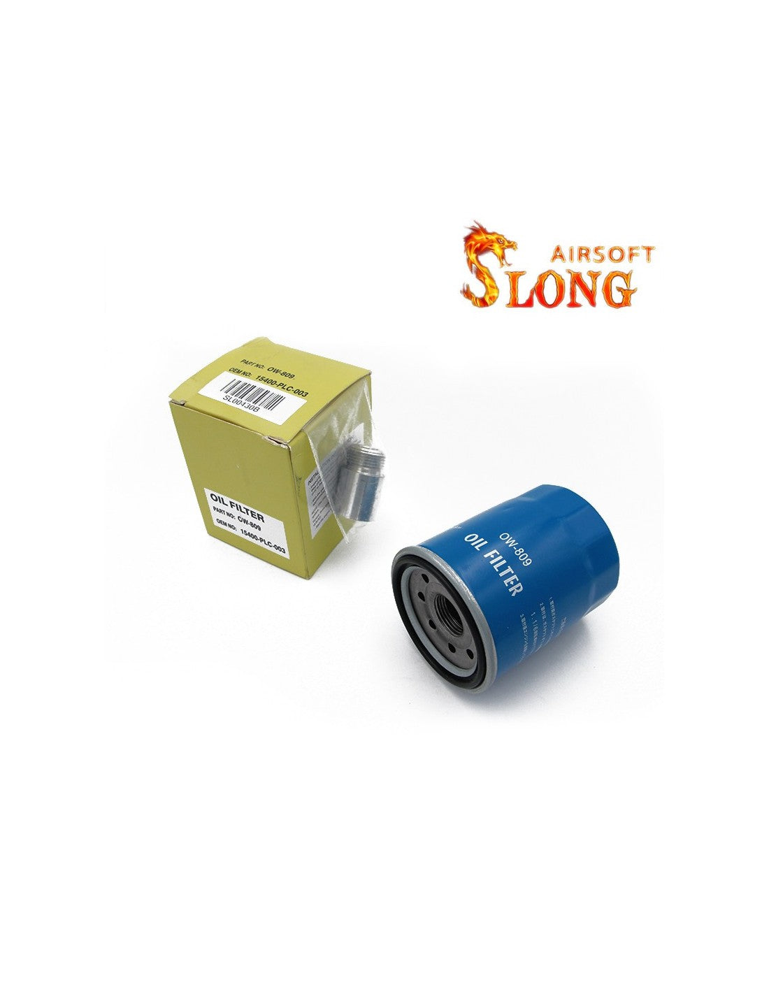 SLONG AIRSOFT Silencier oil filter style B - Blue