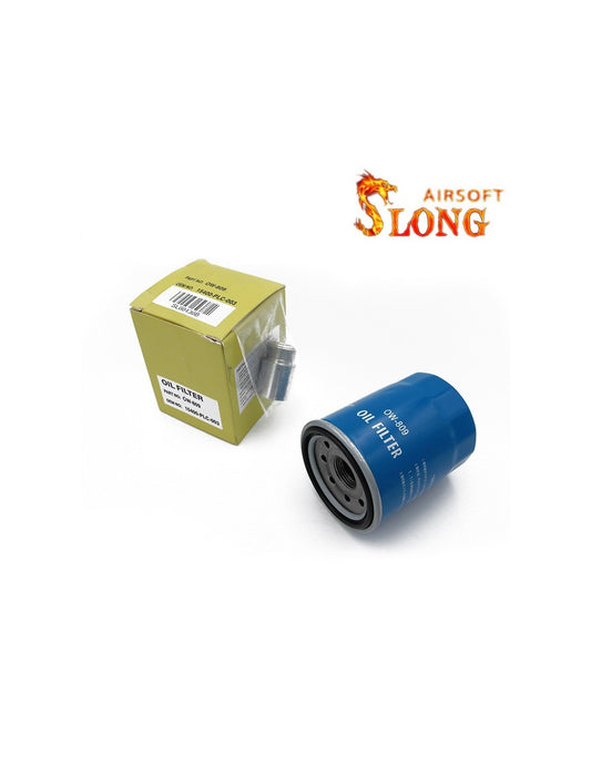 SLONG AIRSOFT Silencier oil filter style B - Blue