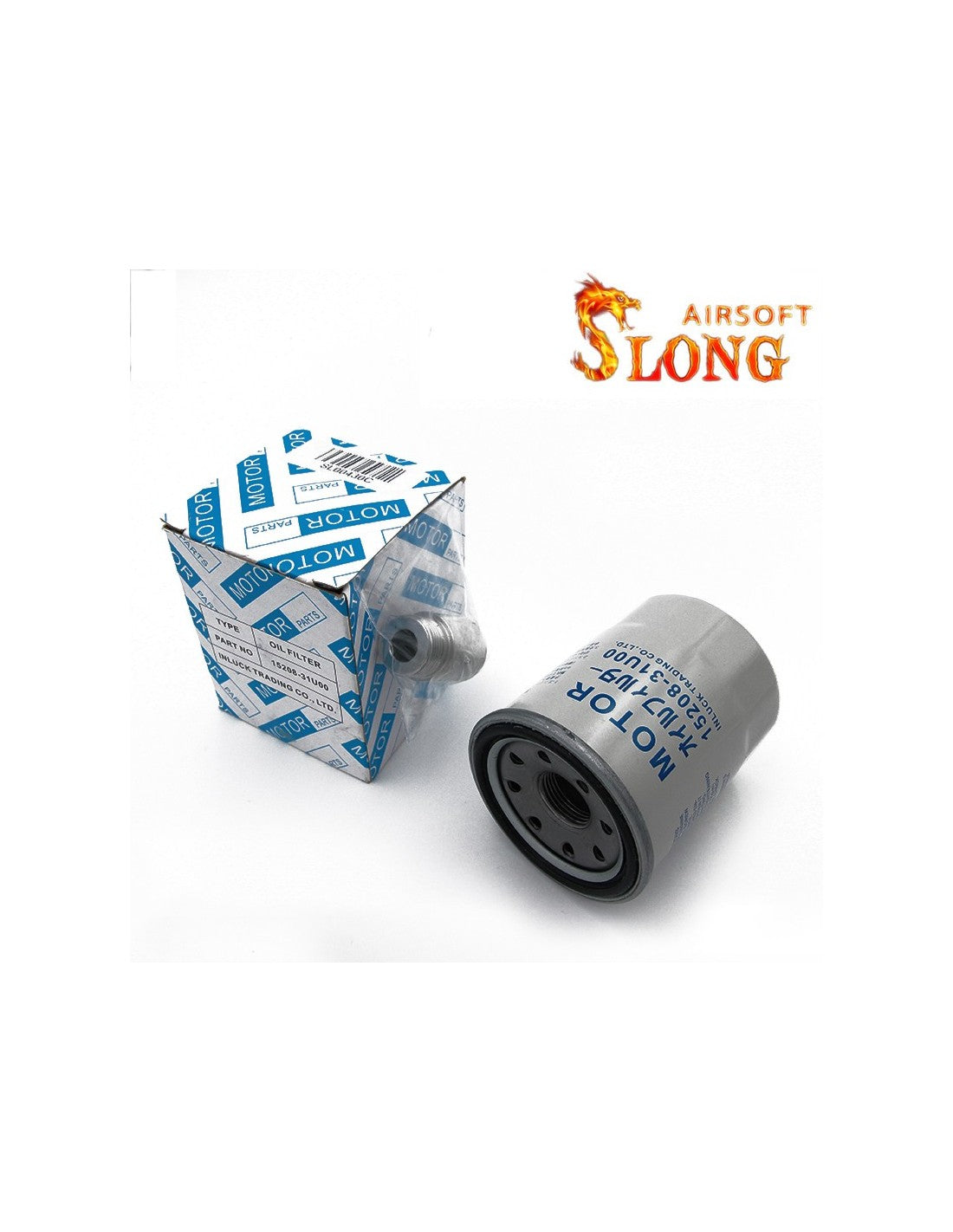 SLONG AIRSOFT Silencier oil filter style C - Gris