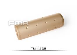 FMA Silencer 14MM navy - 107 MM Coyote