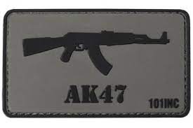 3D PVC AK47 Patch