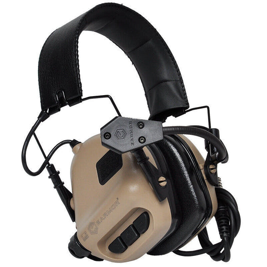Earmor Tactical Hearing Protection Ear-Muff DE