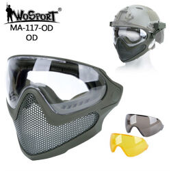 Pilot Mask (Steel mesh version) - BK
