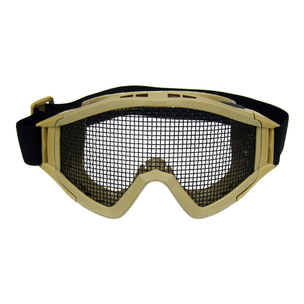 WOSPORT STEEL MESH MASK DARK EARTH