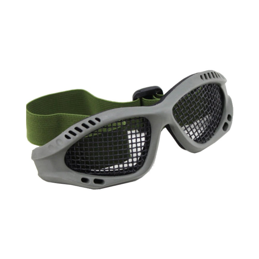 FROG INDUSTRIES AIR PRO GREEN TACTICAL GLASSES WITH NET
