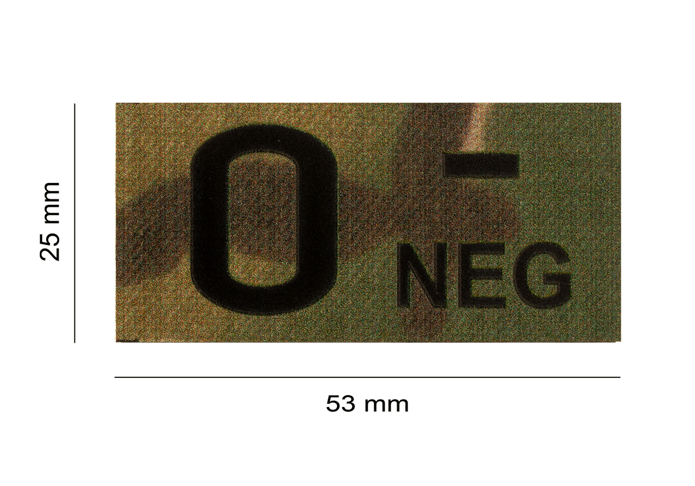 0 Neg IR Patch Multicam (Clawgear)