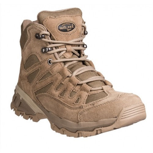 Miltec Squad Stiefel 5 Inch Brown - ContractorHouse
