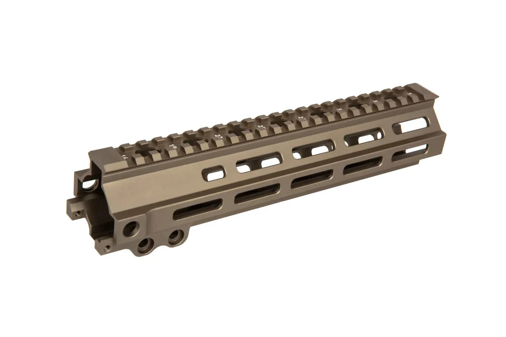 5KU 9.5 inches GEISSELE style MK8 rail for M4 electric gun (desert)