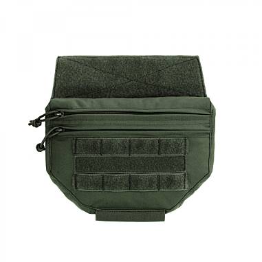 Warrior Drop Down Utility Pouch Olive - ContractorHouse