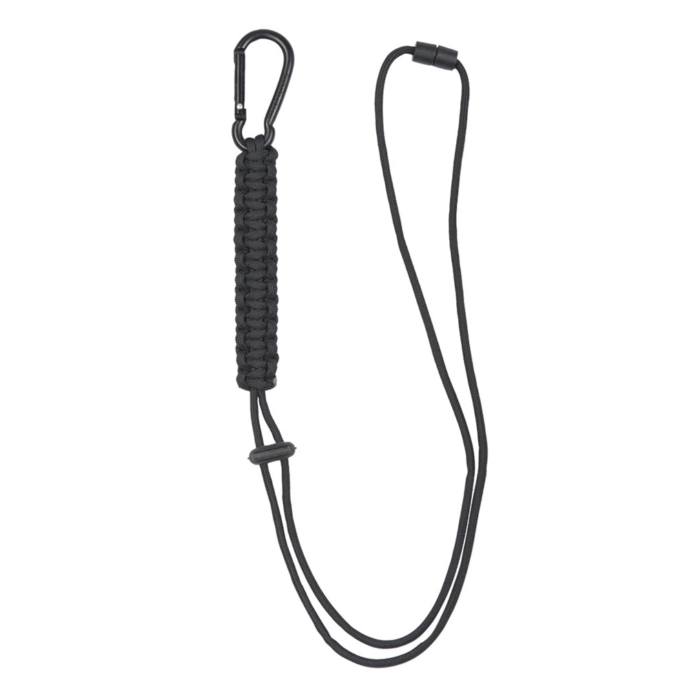 Carabiner with parcaord