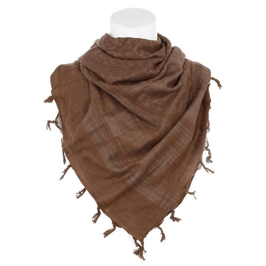 101 Inc PLO scarf Brown