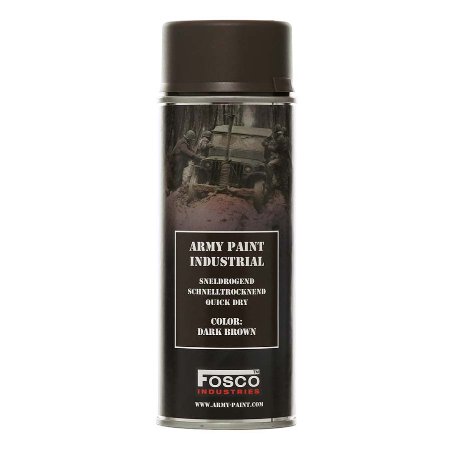 Fosco Spray Army Paint 400 ml Dark Brown