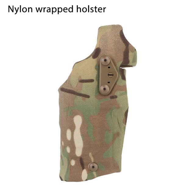 Tactical 6354DO Nylon Wrapped Holster for X300 X300U Light and Red Dot G17 and G19 Multicam