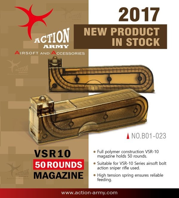 ACTION ARMY B01-023 VSR-10 50R Magazine