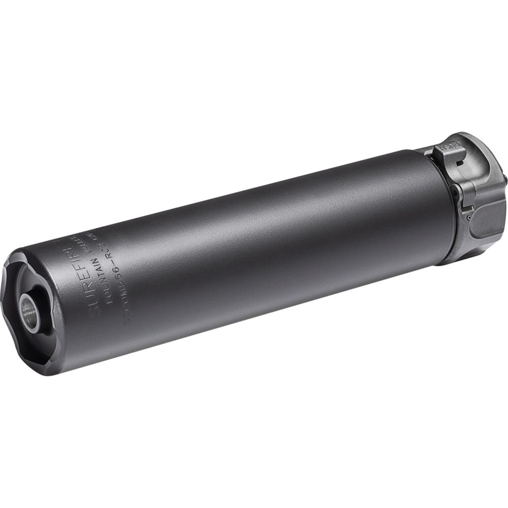 Milsim Series Silencer & flash hider surefire style socom556-rc2 black 14mm ccw