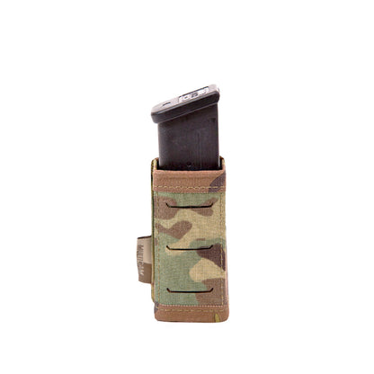 SINGLE SNAP MAG POUCH 9MM SHORT MULTICAM