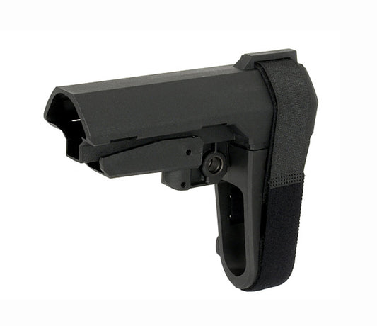 BO Black minimalist stock for M4 AEG